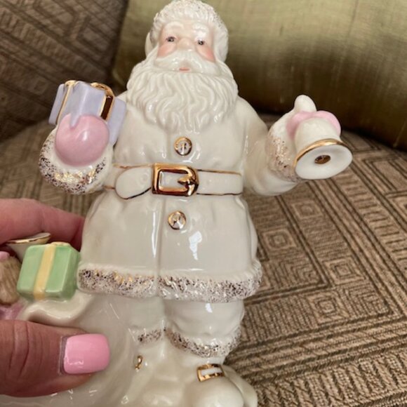 Lenox Other - Lenox Santa Ringing Bell and Sack of Toys sculpture